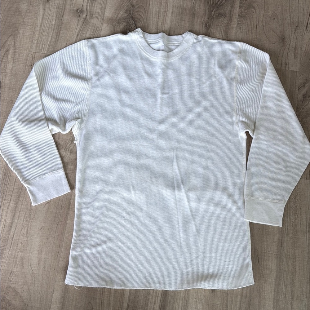 Supreme White Long Sleeve Shirt